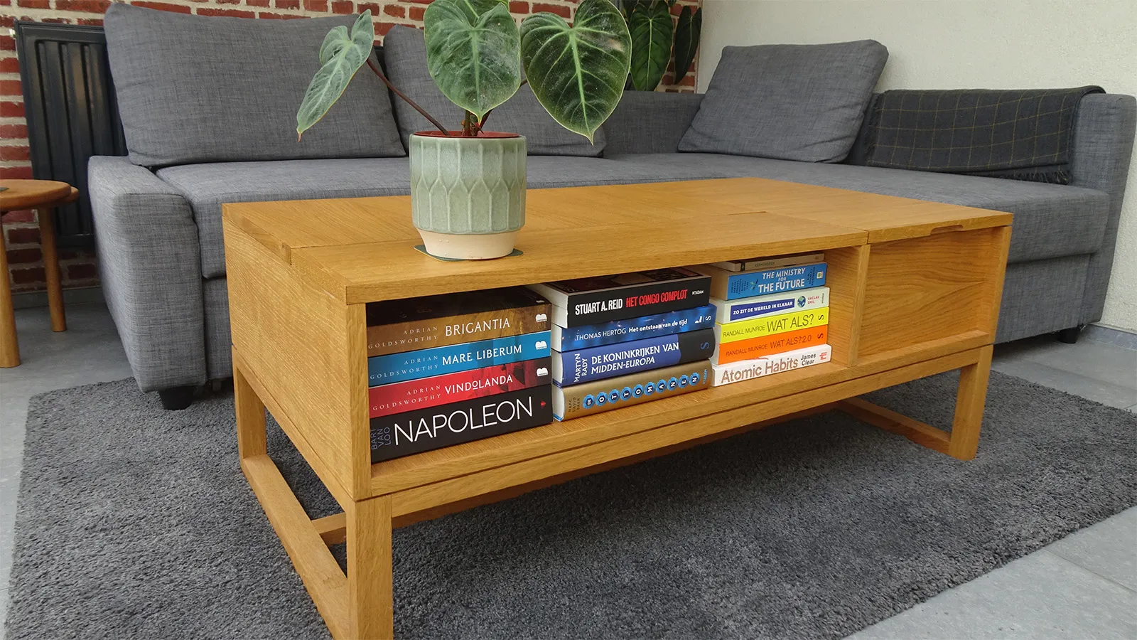 Salontafel met Klapblad