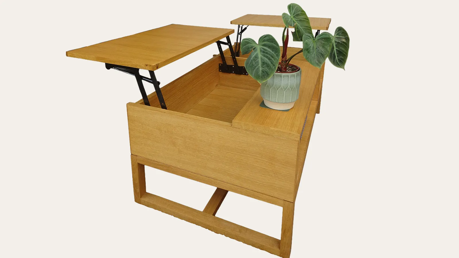 Salontafel met Klapblad - 2